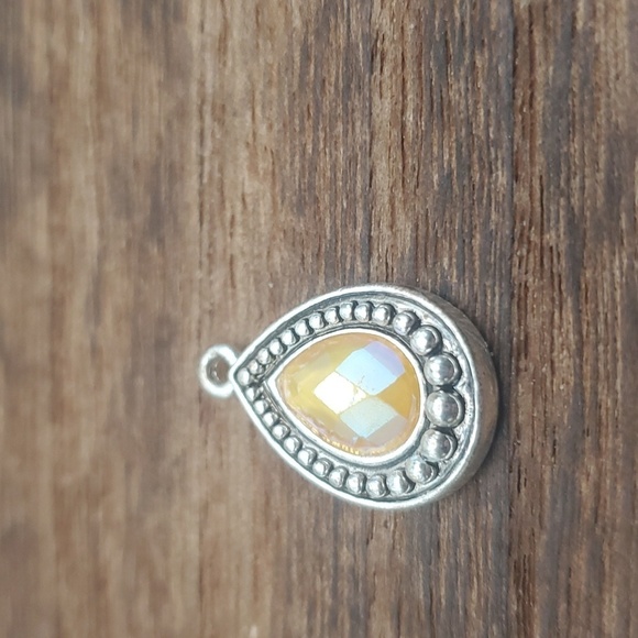 Rainbow lemon drop glow pendant avon vintage - Picture 1 of 3